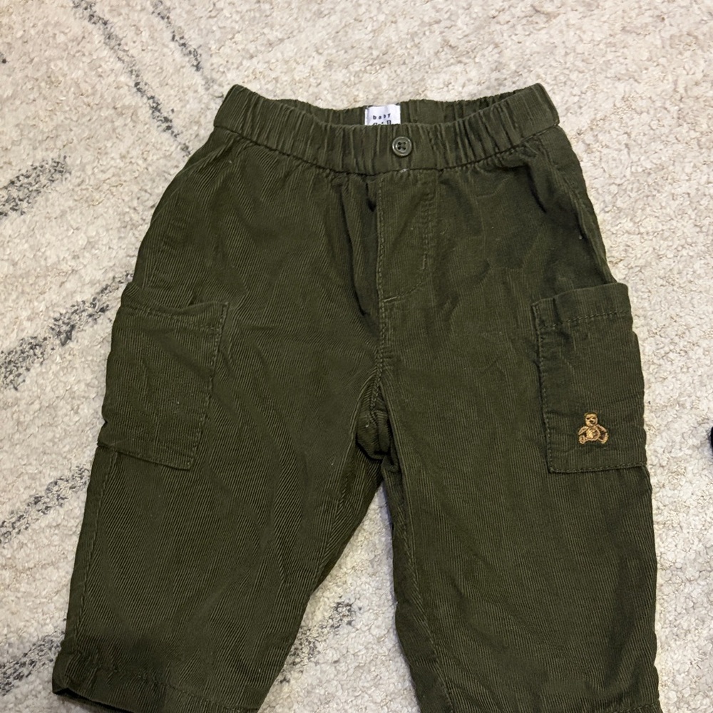 GAP Kids Dark Green Cargo Pants